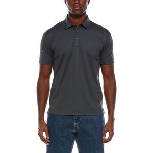 Vintage 1946 Mens  Jacquard Lurex Polo Shirt, Gray